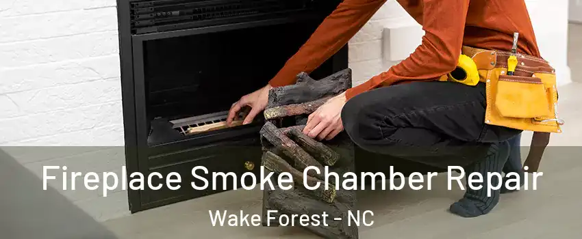  Fireplace Smoke Chamber Repair Wake Forest - NC