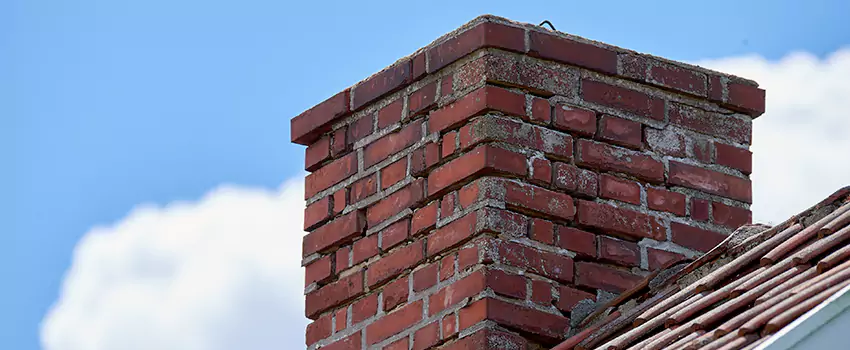 Brick Chimney Flue Installation in Wake Forest, NC