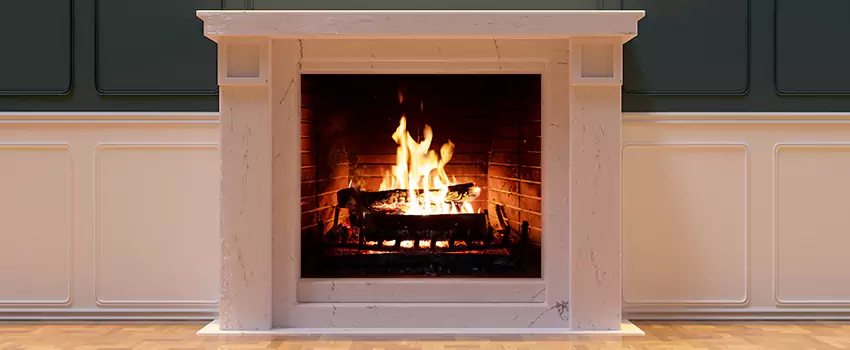 Decorative Electric Fireplace Installation in Wake Forest, North Carolina