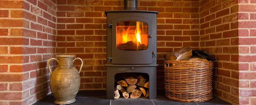 Metal Firebox Installation For Fireplace in Wake Forest, North Carolina