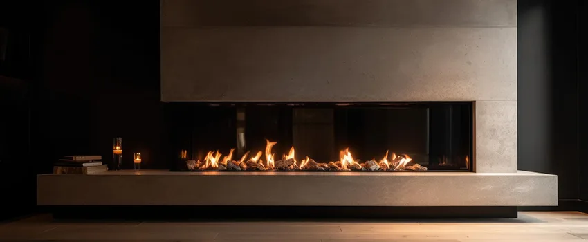 Gas Fireplace Ember Bed Design Services in Wake Forest, North Carolina