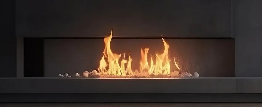 B-Vent Gas Fireplace Installation in Wake Forest, NC
