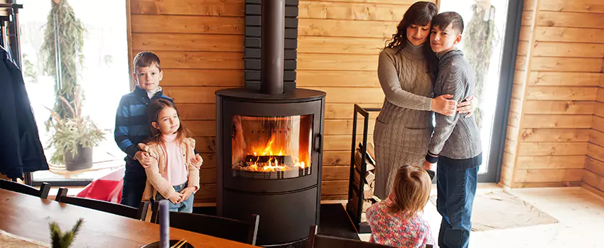 Morso Cast Iron Fireplace Insert Installation in Wake Forest, North Carolina