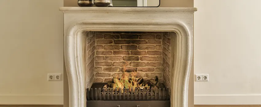 Vintage-style Fireplace Redesign in Wake Forest, North Carolina