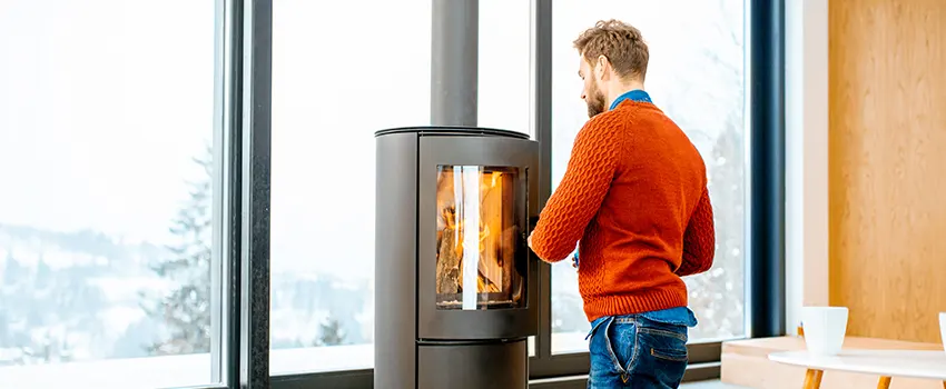 Pellet Stove Chimney Pipe Installation in Wake Forest, NC