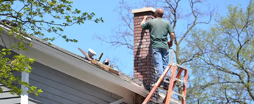 himney Crown Repair in Wake Forest, North Carolina