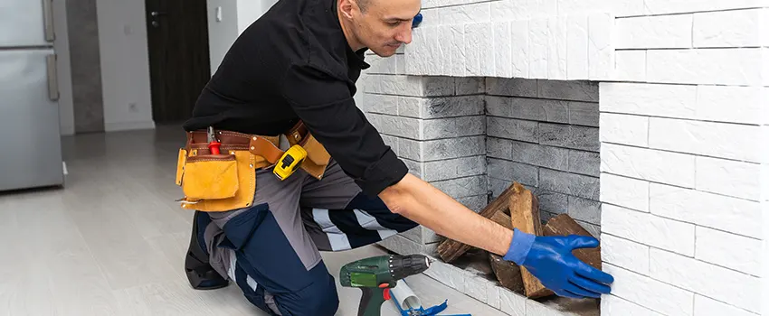 Fireplace Damaged Damper Frame Repair Services in Wake Forest, North Carolina