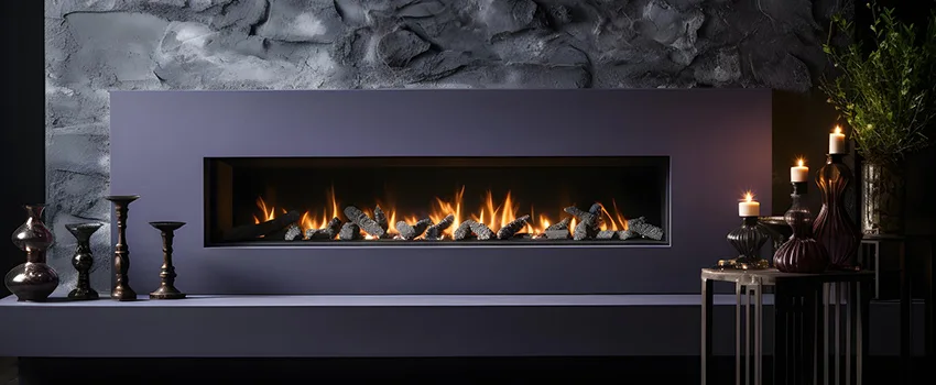 Ember Bed for Ventless Gas Fireplace in Wake Forest, NC