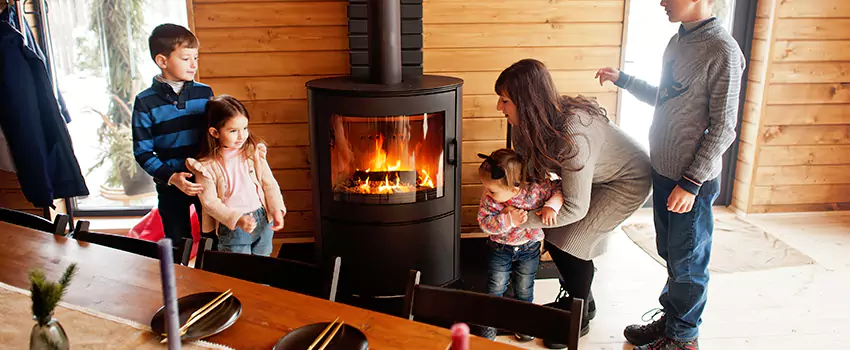 Jøtul Gas Fireplace Inspection Service in Wake Forest, North Carolina
